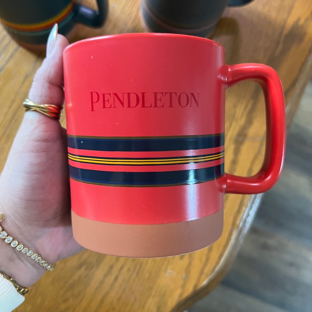 Pendleton Colorful Ceramic Mug Set - Picture 2 of 4